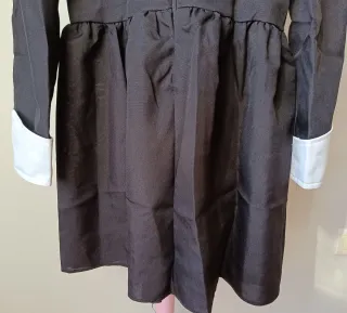 Disfraz Niña Siniestra - Miércoles.
Talla 10-12.