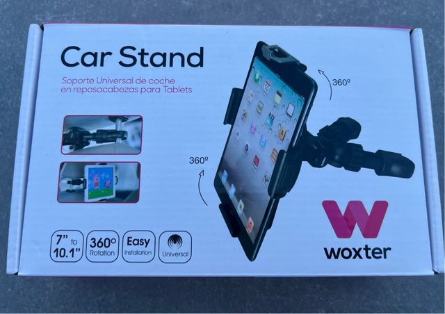Soporte Tablet Coche Woxter de 7 a 10.1 pulgadas