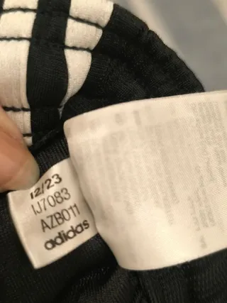 Chándal Adidas niño negro y rojo