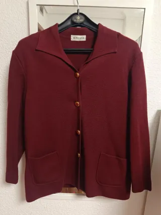 Chaqueta Monsardi Lana Burdeos