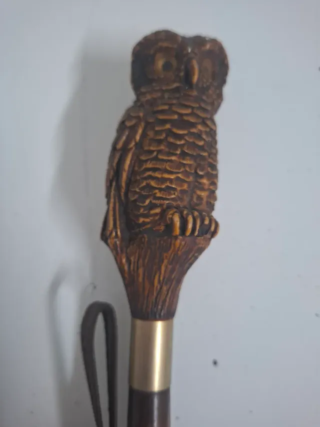 Calzador con mango de búho