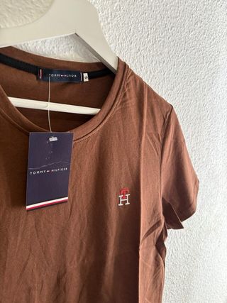 Camiseta Marrón Talla S