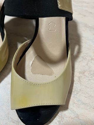 Sandali eleganti beige e neri per donna Caprice 