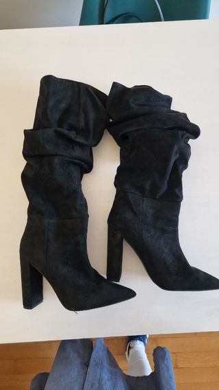 Stivali camoscio tacco alto Steve Madden