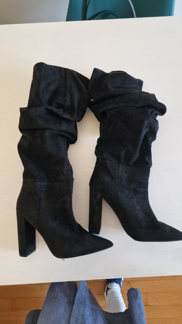 Stivali camoscio tacco alto Steve Madden