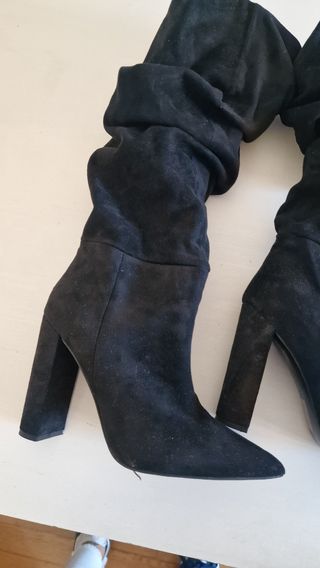 Stivali camoscio tacco alto Steve Madden