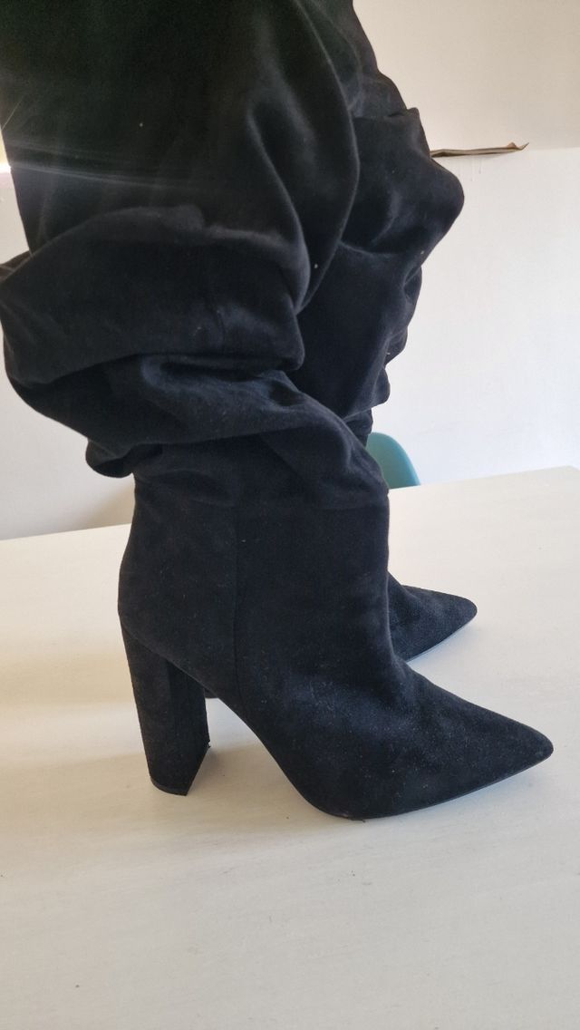 Stivali camoscio tacco alto Steve Madden