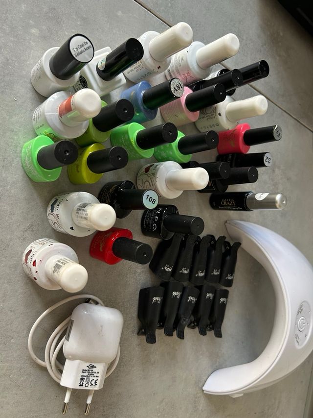 Set Manicura Permanente Uñas Gel