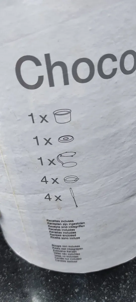 Fondue de chocolate a estrenar