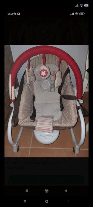 Silla bebé Jane Evolution Gandulita