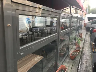 Paneles para terraza de bar