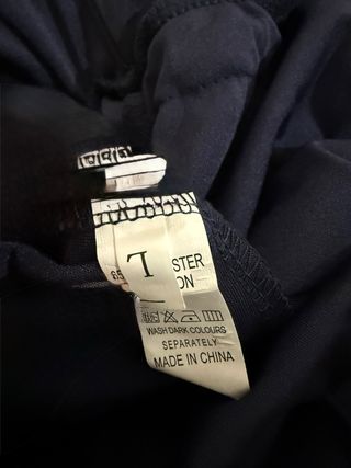 Pantaloni da pesca blu