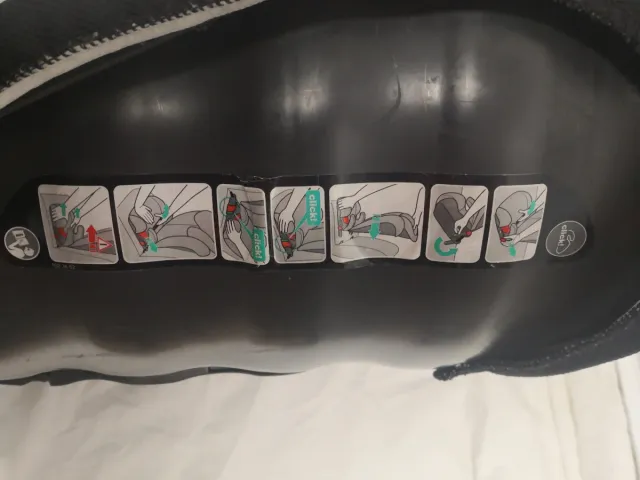 Silla de coche con isofit.