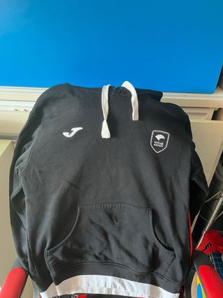 Sudadera Joma Negra con Logo