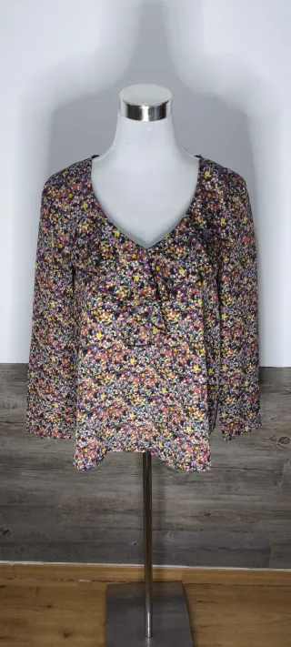 Blusa Des Petits Hauts volantes pecho Talla S