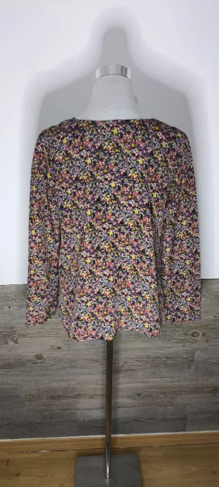 Blusa Des Petits Hauts volantes pecho Talla S