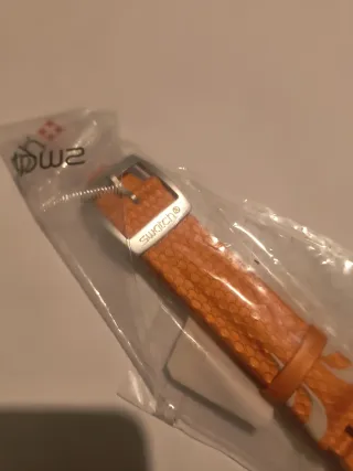 Correa Swatch 19mm Naranja