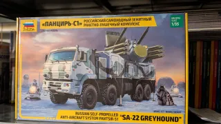 Maqueta Pantsir-S1 Zvezda 1/35 + accesorios 