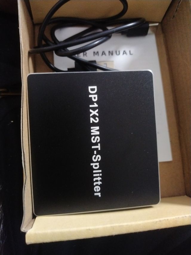 Adaptador DP a HDMI MST Splitter