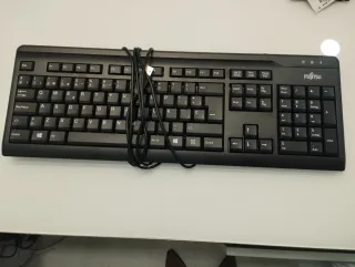 Teclado Fujitsu Negro USB