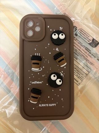 Cover iPhone 11 Marrone Caffè