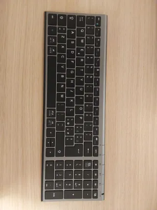 Teclado Bluetooth iClever Gris