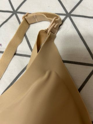 Sujetador de lactancia beige