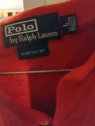 Polo Ralph Lauren Rojo Talla L