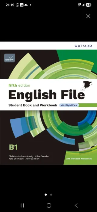 English file 5th edition b1