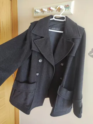 Chaquetón Lana Purificación García Talla M