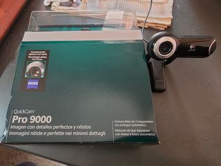 Logitech QuickCam Pro 9000 Webcam Carl Zeiss