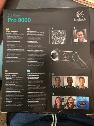 Logitech QuickCam Pro 9000 Webcam Carl Zeiss