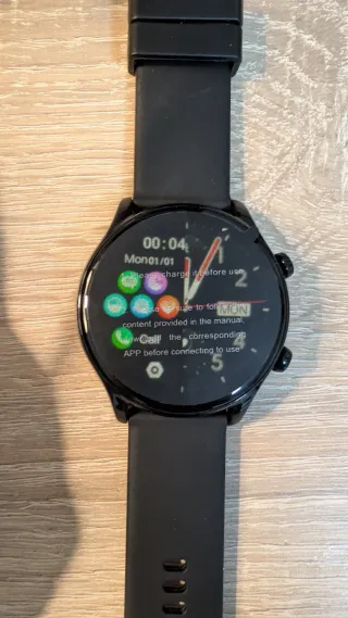 Reloj Smartwatch Negro
