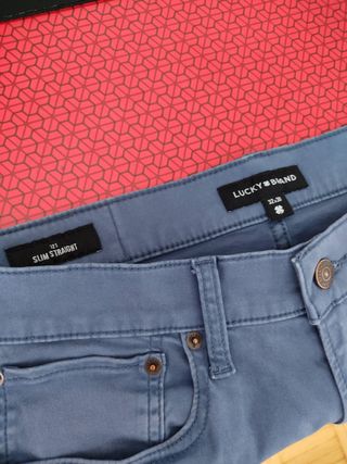 Pantalón Luck Brand Slim Straight