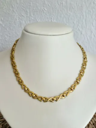 Collar chapado en oro vintage Yves Rocher