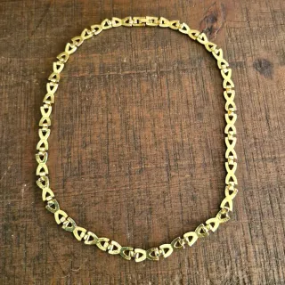 Collar chapado en oro vintage Yves Rocher