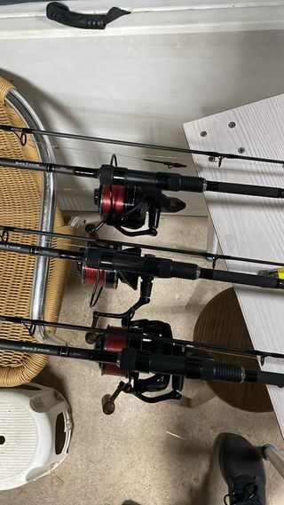 Cañas de pescar Black Widow 10 pies