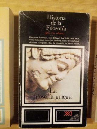 historia de la filosofia. 3 tomos