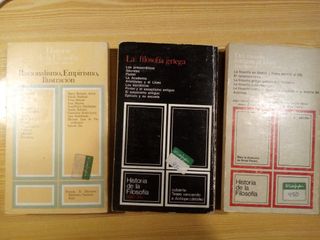 historia de la filosofia. 3 tomos