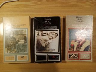 historia de la filosofia. 3 tomos