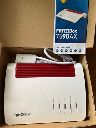 FRITZ!Box 7590 AX Router Wi-Fi 6