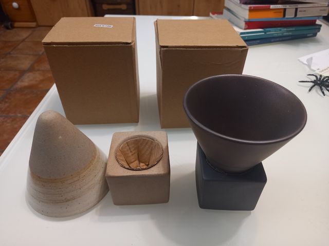 Tazas de café de cerámica