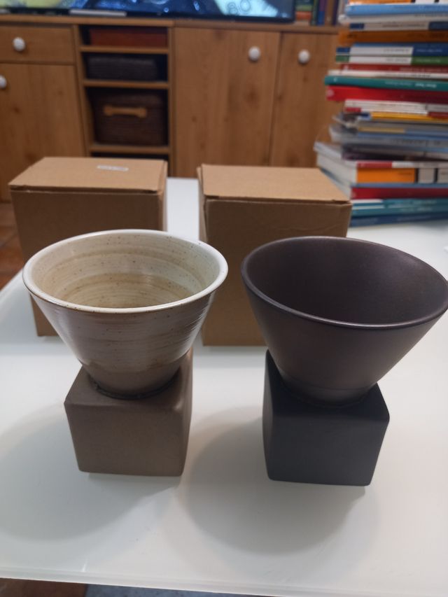 Tazas de café de cerámica