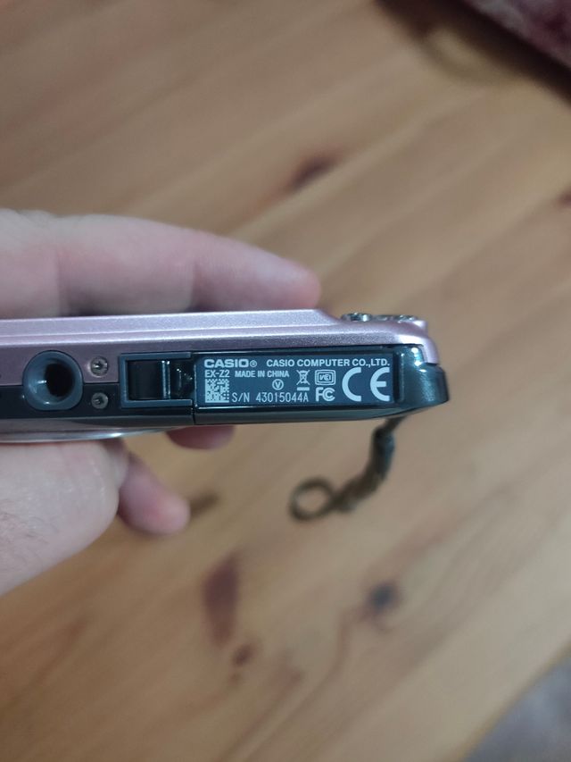 Cámara Digital Casio Exilim Rosa LEER