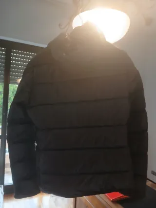 Giacca imbottita nera