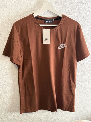 Camiseta Marrón Talla L