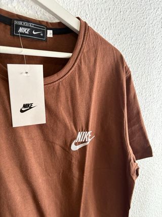 Camiseta Marrón Talla L