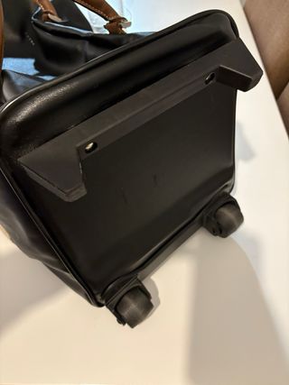 Maleta Loewe Negra y Marrón