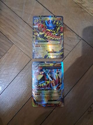 Lote 6 Cartas Pokémon Mega EX