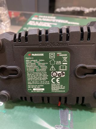 Cargador Parkside 20V X20V Team 2.4A